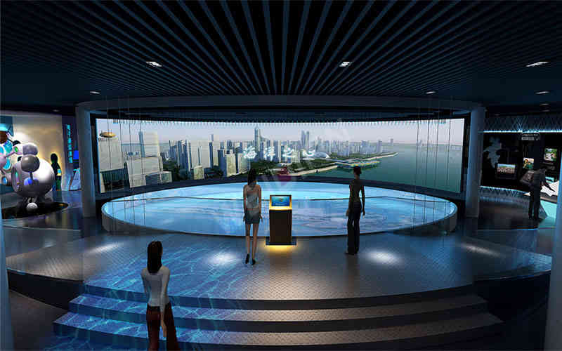 青島藍色硅谷產業創業帶科普體驗館設計方案