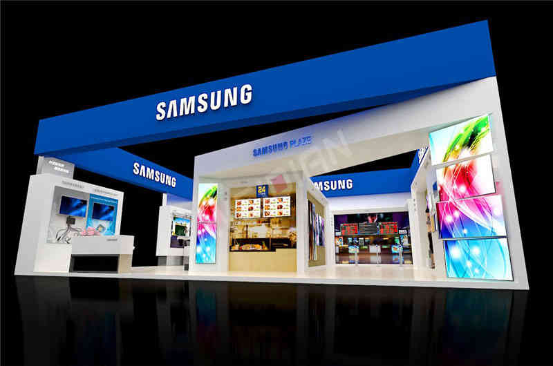 三星廣州展臺設計搭建 三星廣州展臺設計搭建