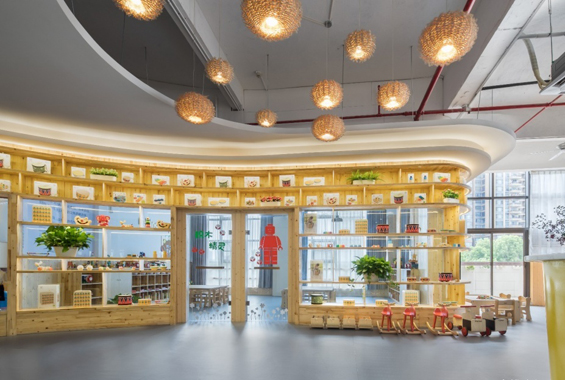 廣州展廳設計睿星貝貝早教店裝飾設計 廣州展廳設計睿星貝貝早教店裝飾設計