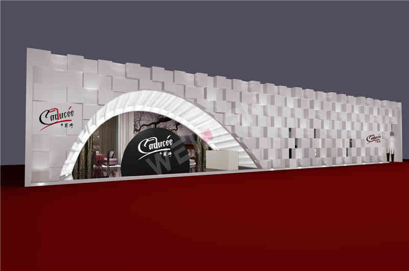 廣州展位裝飾設計公司助力卡圖琦廣州國際家具展覽會Ciff展覽、展臺設計搭建
