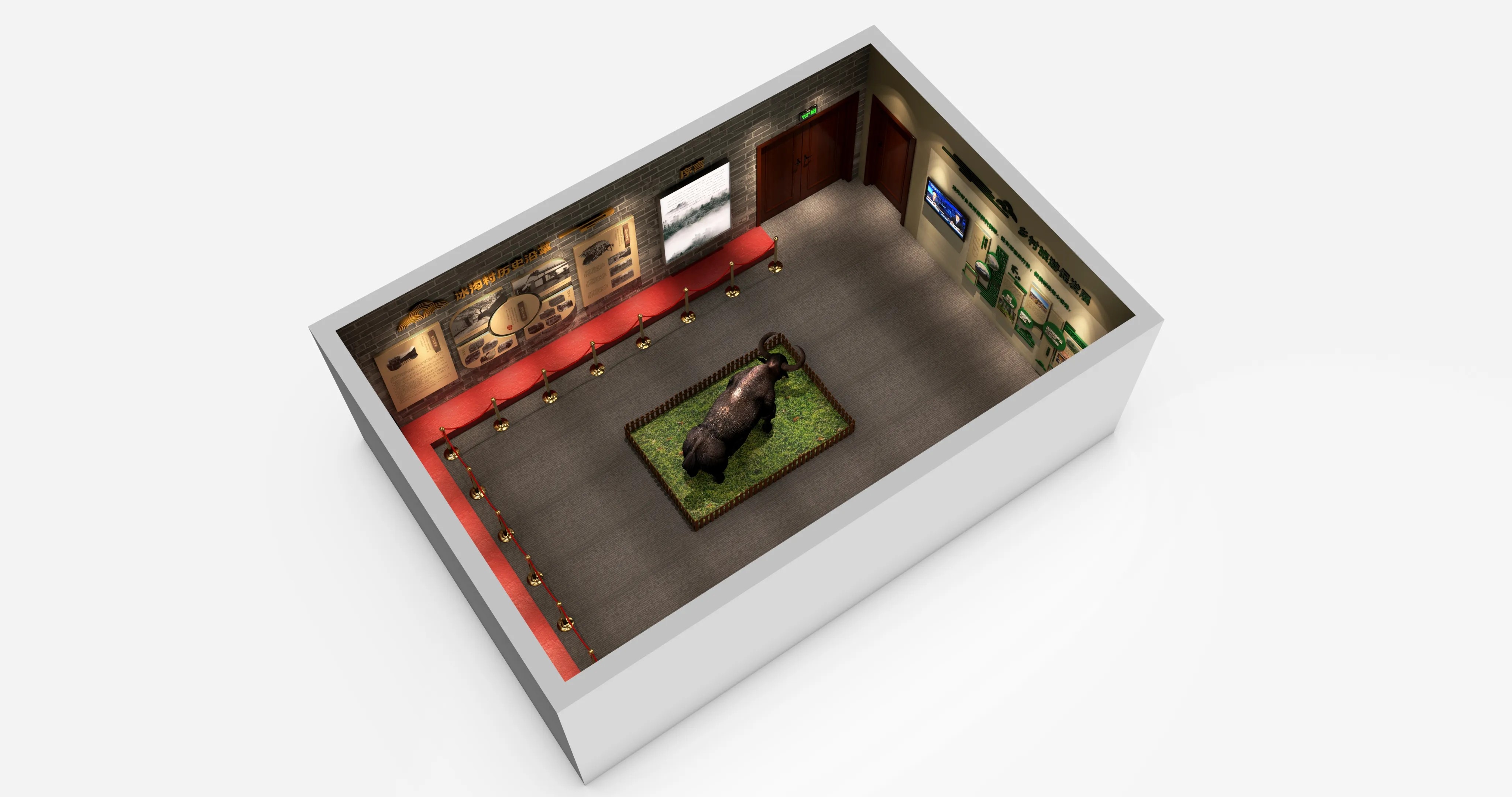 廣東省青海村史館設計、廣東鄉村文化展館、鄉村記憶展館、廣東鄉村展覽館設計策劃（二 ）